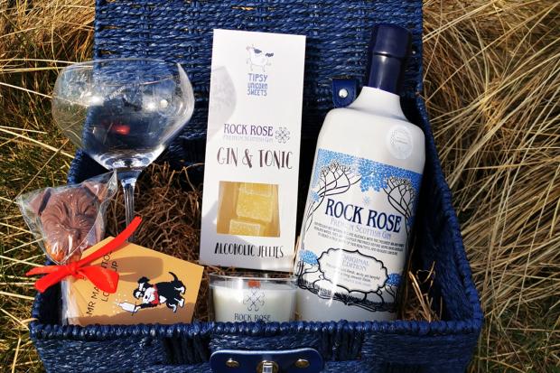New luxury hampers from Rock Rose Gin