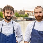 Young chefs Tomás Gormley and Sam Yorke.