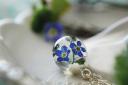 Bloomin’ Beautiful – Forget-me-not necklace, £65, Botanic Isles botanicisles.com