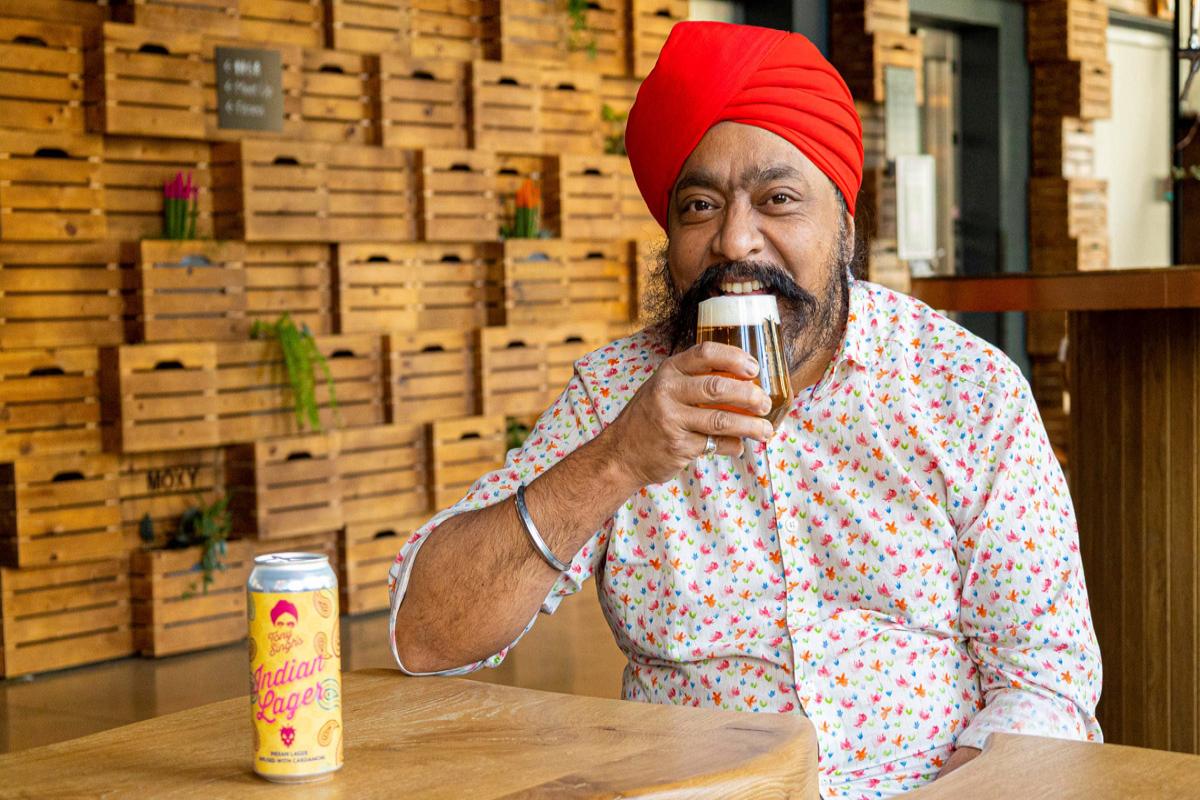 Celebrity chef Tony Singh brews up range of beers