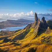 View over Old Man of Storr.