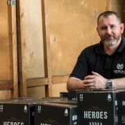 Ex-serviceman Chris Gillan founded Heroes Drinks 10 years ago